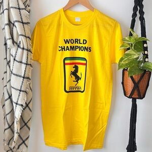 Vintage 1970’s Ferrari World Champions Tee